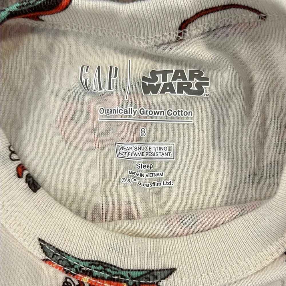 Halloween Star Wars Kids Pajama Set - Cream and Red - Picture 5 of 10